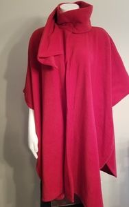 Angee Fleece Cape Poncho